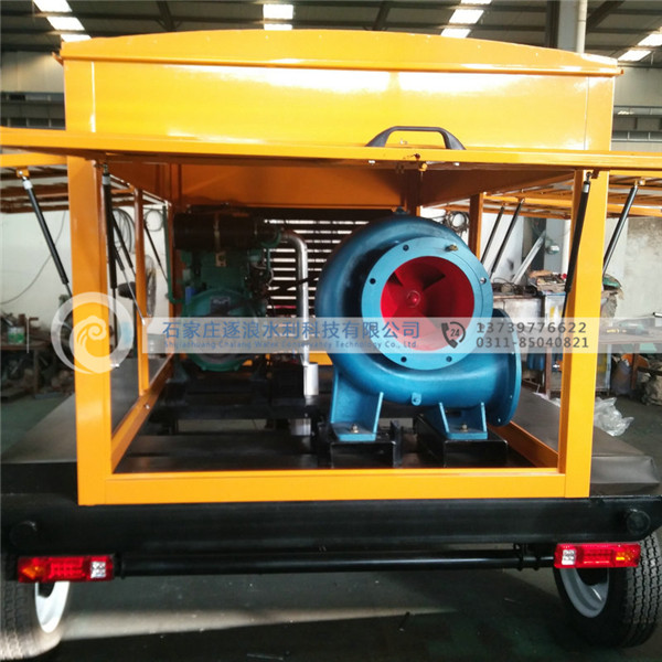 移动应急抢险泵车